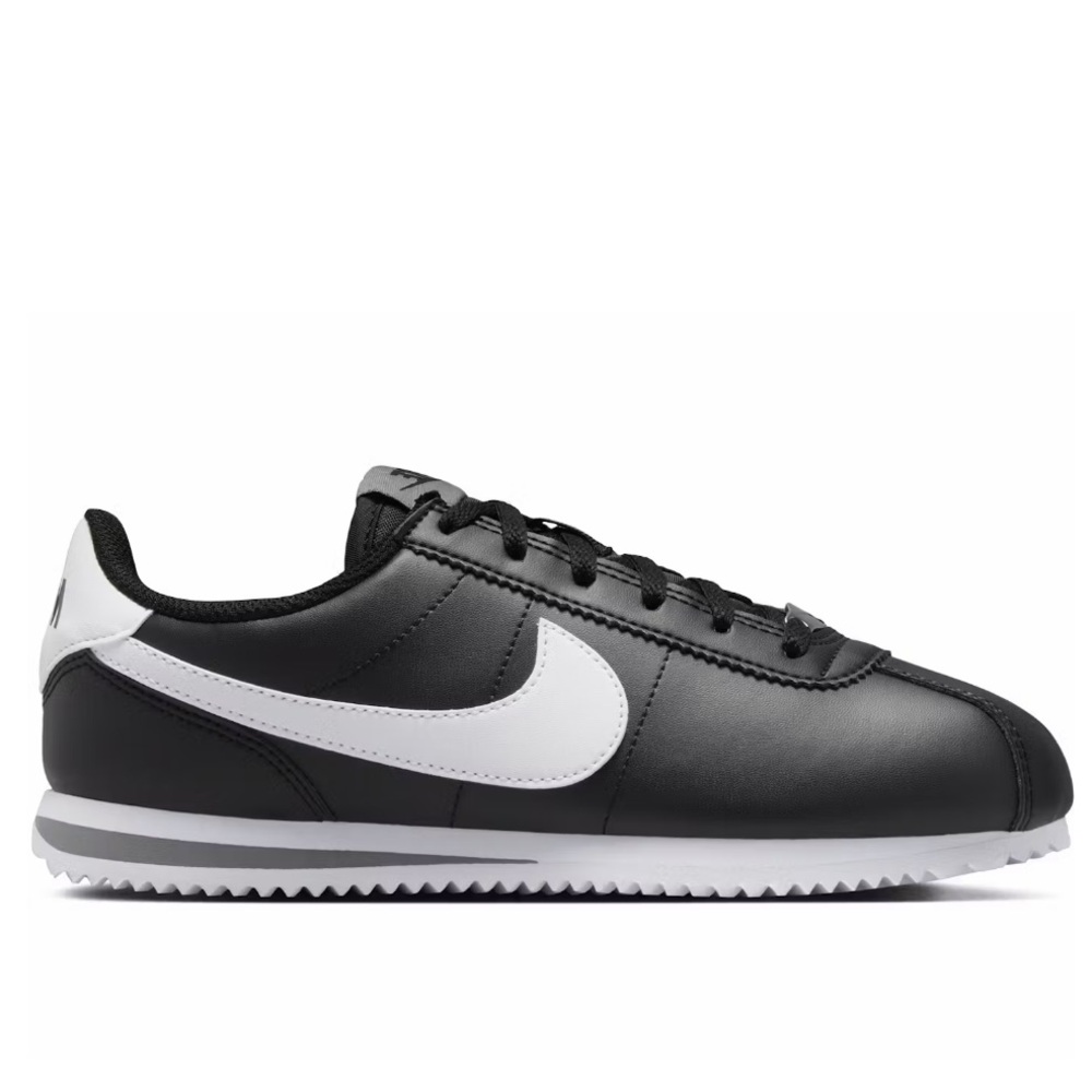 Nike Classic Cortez Leather Sneakers Black White
